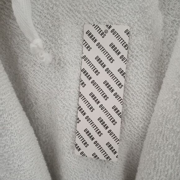 NWT Urban Outfitters Out From Under Koa Open Draped Grey Hoodie Size M - Picture 5 of 6